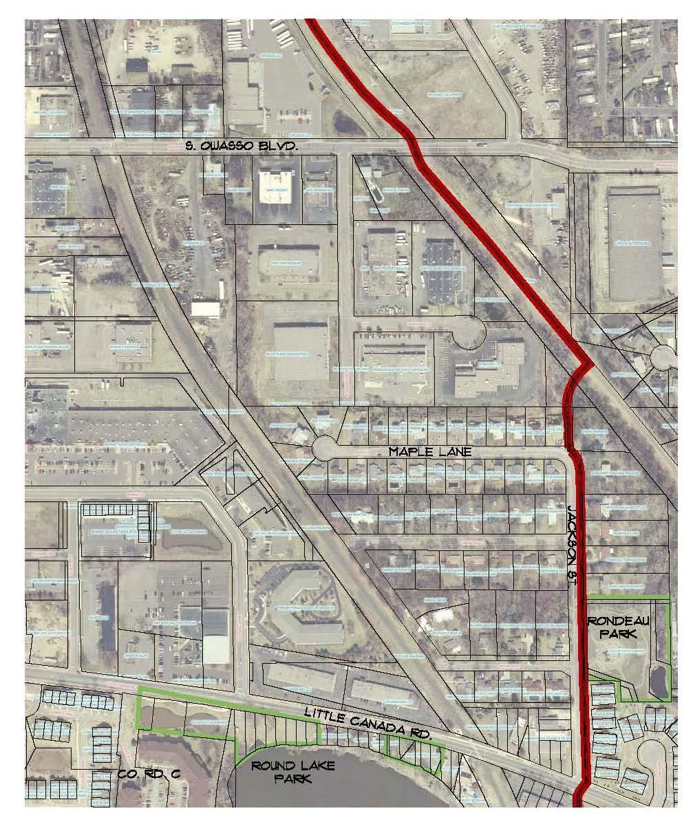 SECTION 5: Preferred Alignment Figure 15B South Owasso Boulevard to