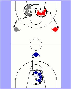 8.7 Jump Stop Series. Bacchus Marsh Basketball Association Dribble, Jump stop, Crossover move to lay-up. Players dribble in from the wing or top of the key.