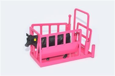 Little Buster Cattle Chute Available in Red, Green, & Pink Made with the highest quality in mind.