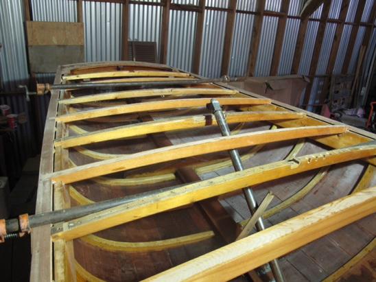 The guiding document prepared by Patrick and the IDA for restoring old wooden Dragons is Dragon Class Rules for Classic Dragons which applies to carvel-planked boats built before the mid-1970s.