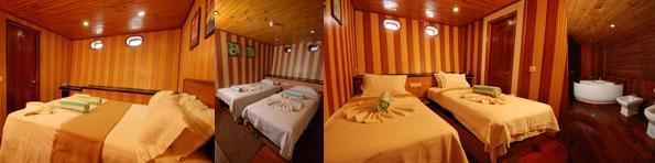 Emperor Leo - Rooms In total 10 cabins are available.