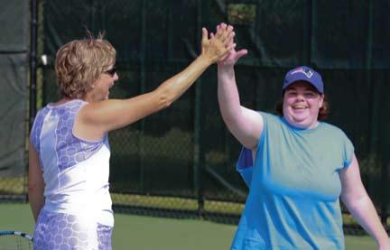 Perfectly embodying this spirit is Tennis Buddies, an organization that provides tennis opportunities to athletes with disabilities.