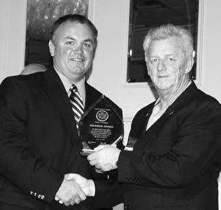 Virgil Chambers, National Safe Boating Council, was the recipient of this year s