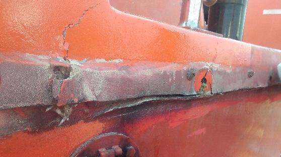 - Ensure that lifeboat is free of FRP structural cracks or deformities - Ensure reflective tape is in good order (Replace if required) - Lifeboat Markings/ Callsigns to be replaced if damaged -