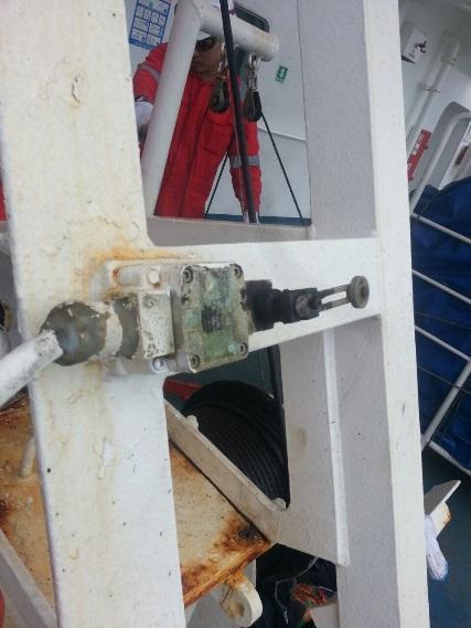 - Check limit switch for damage & corrosion (Pictured.