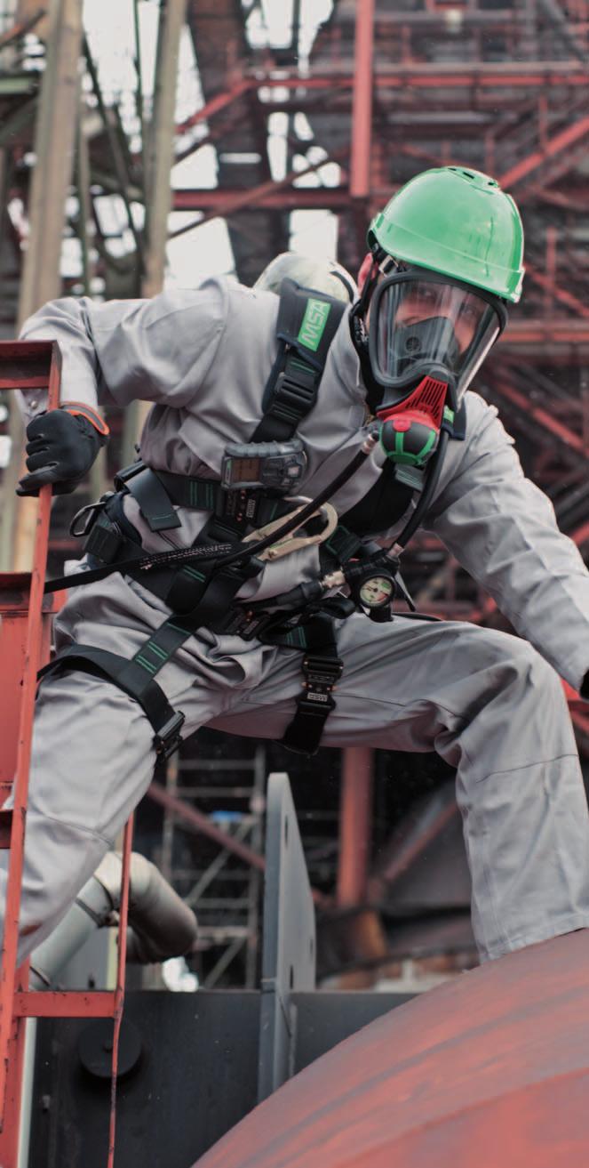 Fall Protection Harnesses for SCBA In addition to the previously shown fall
