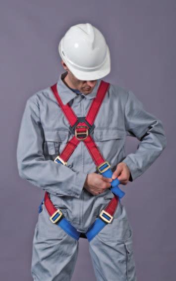 Full body harnesses EN 362: Connectors EN 795-B: Mobile anchor devices EN 813: Seat