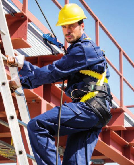 Fall Protection Components Harness What do I want? Comfort. You want the perfect fit. To ensure a perfect fit, harnesses are available in different sizes. A standard size will fit most workers.