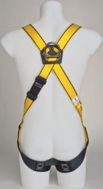Full Body Harnesses MSA Workman Harness Line MSA Workman Light The MSA Workman Light, single D-ring harness, provides comfortable protection, due to its lightweight components and durable
