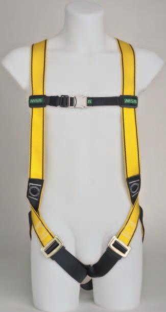 10115526 MSA Workman Light Full Body Harness, small, Qwik-fit leg straps, D-ring 10115527 MSA Workman Light Full Body Harness, medium, Qwik-fit leg straps, D-ring 10115528 MSA Workman