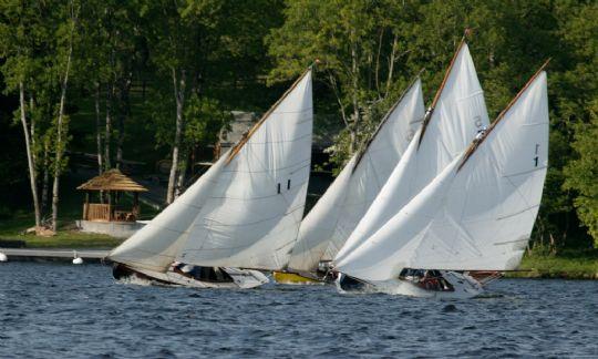 Rossclare Today 1906 Fairy Keelboats, viewed and reported from Rossclare Green 2006 Fairy 100 th Classic Boat Regatta - Joey &