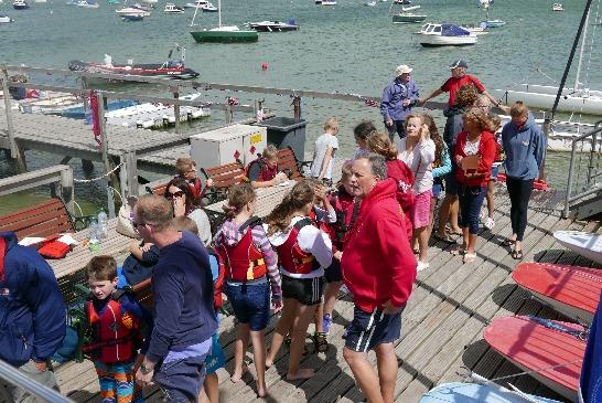 Many thanks to Tim Harris and his team for organising the water activities, and to Don Small for organising the crab catching competition.