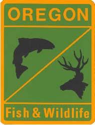 Progress Report Oregon Department of Fish and
