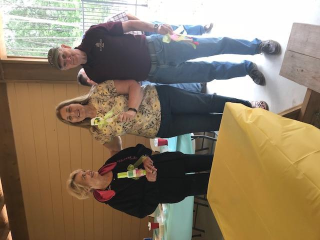 The Dessert Contest Winners were: First Place Myra Spencer, Second Place Debbie Maas, Third