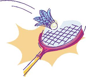 EQUIPMENT AND CLOTHING The equipment needed to play badminton is simple Aside from the regulation court (44 feet in length by 17 feet in width) and net, badminton requires only a racquet and