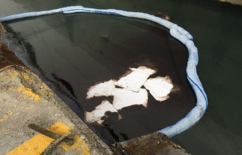 Oil Spill Incident Tanjung Priok Port