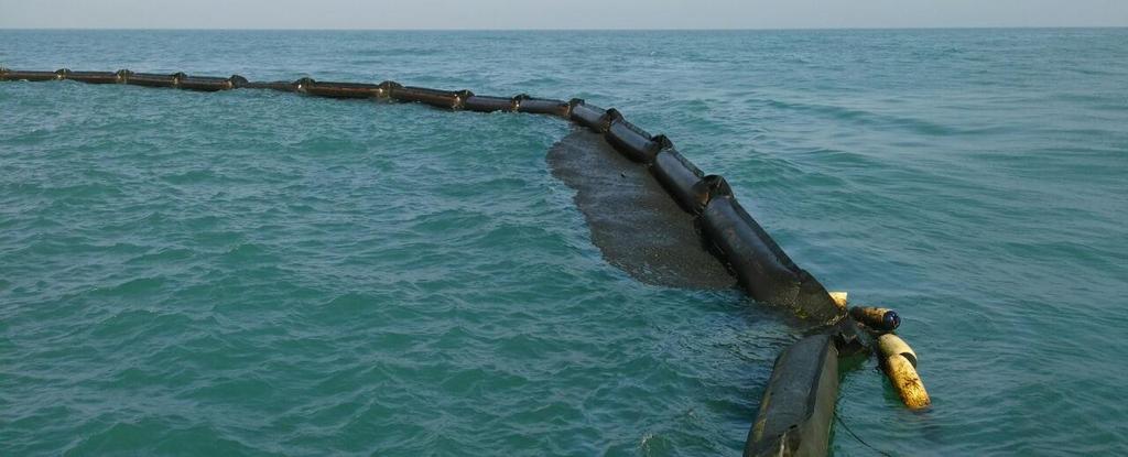 Oil Spill Incident from Drilling Operation