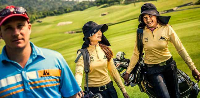 CADDIES One thing you are sure to enjoy during your Thailand Golf Holiday is the Thai Caddies, with those unmistakable smiles.