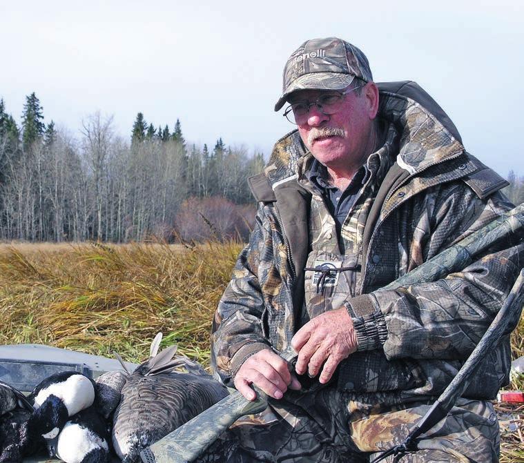 One of the challenges, however, to maintaining hunting participation provincially is to respect our youth.