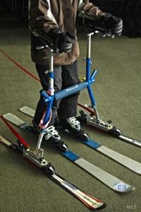 Specific details concerning when, where and how to use the many teaching tools can be found with each discipline Adaptive Ski Equipment - Outriggers are forearm crutches that take the place of ski