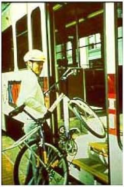 Bicycles Inside Buses Suburban/Rural Systems Usually at driver s discretion Some systems use wheelchair area Only on last bus of day