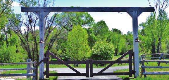 ACCESS Access to the private entrance of the Gallatin River Hideaway is via all paved roads.
