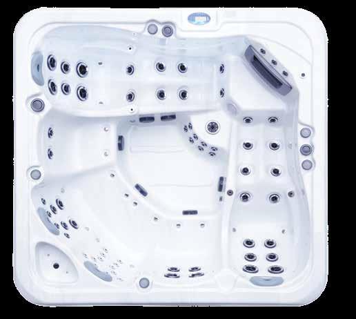 Monaco The Monaco is a large, luxurious dual recliner spa that combines state of the art ergonomic design and premium hydrotherapy to provide superior comfort and an unbeatable massage experience.