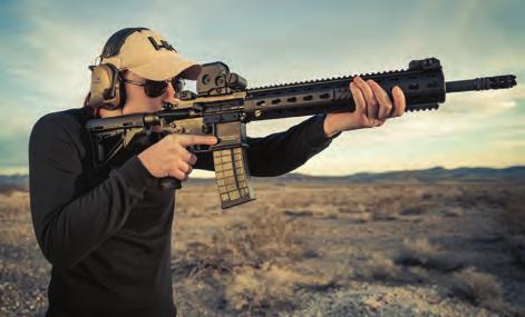 was developed for both casual shooters and the most demanding competitor. Ideal for 3 gun matches the Competition Model adds the most critical fundamental enhancements to the standard MR rifle.