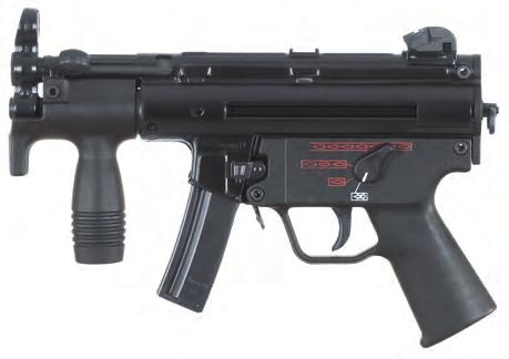 The weapon s unique modular design and a variety of optional buttstocks, forearms, sight mounts, and other accessories gives the MP5 extraordinary flexibility to meet most any mission requirement.