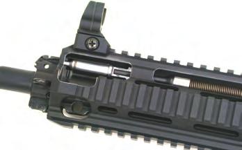 HK special buffer and buffer spring for ultareliable function Many HK416 models have full over-the-beach