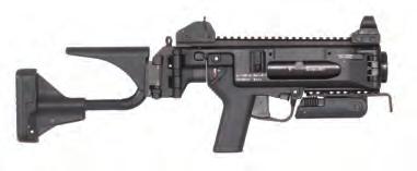 HK169 40 X 46 MM (ADJUSTABLE STOCK) AG36 grenade launcher set up in stand alone module (SAM) by