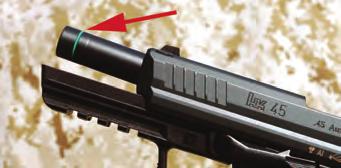 The HK45 and HK45 Compact were originally developed as candidates for the Joint Combat Pistol (JCP) and Combat Pistol (CP) programs administered by the U.S.