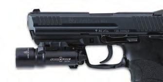 Well-suited for personal defense use, the HK45 and HK45C (Compact) are available in, or can be converted to, a wide variety of variants that use different trigger firing modes, including DA/SA