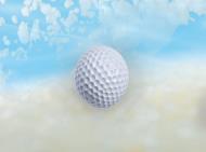A golf ball sinks in water. 8.