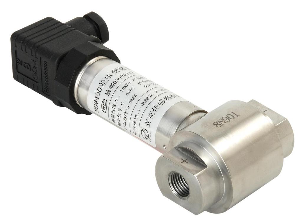 Features MDM490 Piezoresistive Differential Pressure Transmitter Full stainless steel construction, compact size, easy installation; Laser welding, full-sealed construction; protection IP65; Using