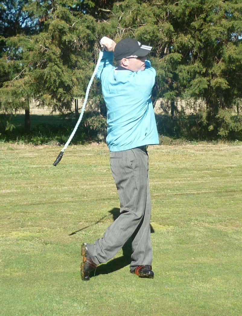 If you don t start the downswing correctly with a weight shift and a lateral shift and turn of the hips you will get hurt doing this rope drill.