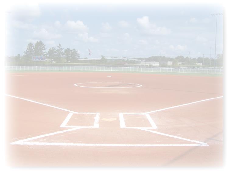 Northwest Park Field 2: 250ft Bases 50-60-65 Pitcher Rubbers 35-40-43 Field 3: 300ft Field 4: 150ft Pitcher Rubbers 40 Field 5: 200ft Shallotte Park -65 Field 2: 300ft Pitcher Rubbers 54 Field 3: