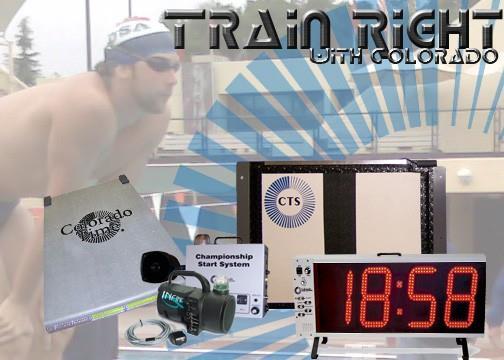 13.0 TRAIN RIGHT PACKAGE - Data Sheet 13001 The Train Right package from Colorado Time Systems allows athletes to achieve peak performance.