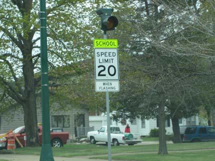 Aitkin School Routing Plan July 2010 School Speed Zone Signage There is already a school speed zone on Hwy 210 running in front of the school between 2 nd Avenue NW and 4 th Avenue NW.