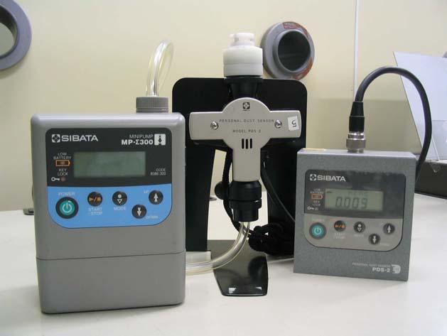 SIBATA Dust Indicator (Relative Concentration Method) Application of LD-6N Measurement for Personal Exposure