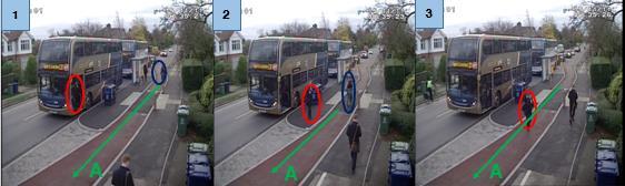 4 11/11/2015 08:41:39 A 1 5 12/11/2015 08:29:04 A 1 Pedestrian waited for cyclist to pass before crossing the cycle lane. Precautionary measure, with minimal chance of collision.