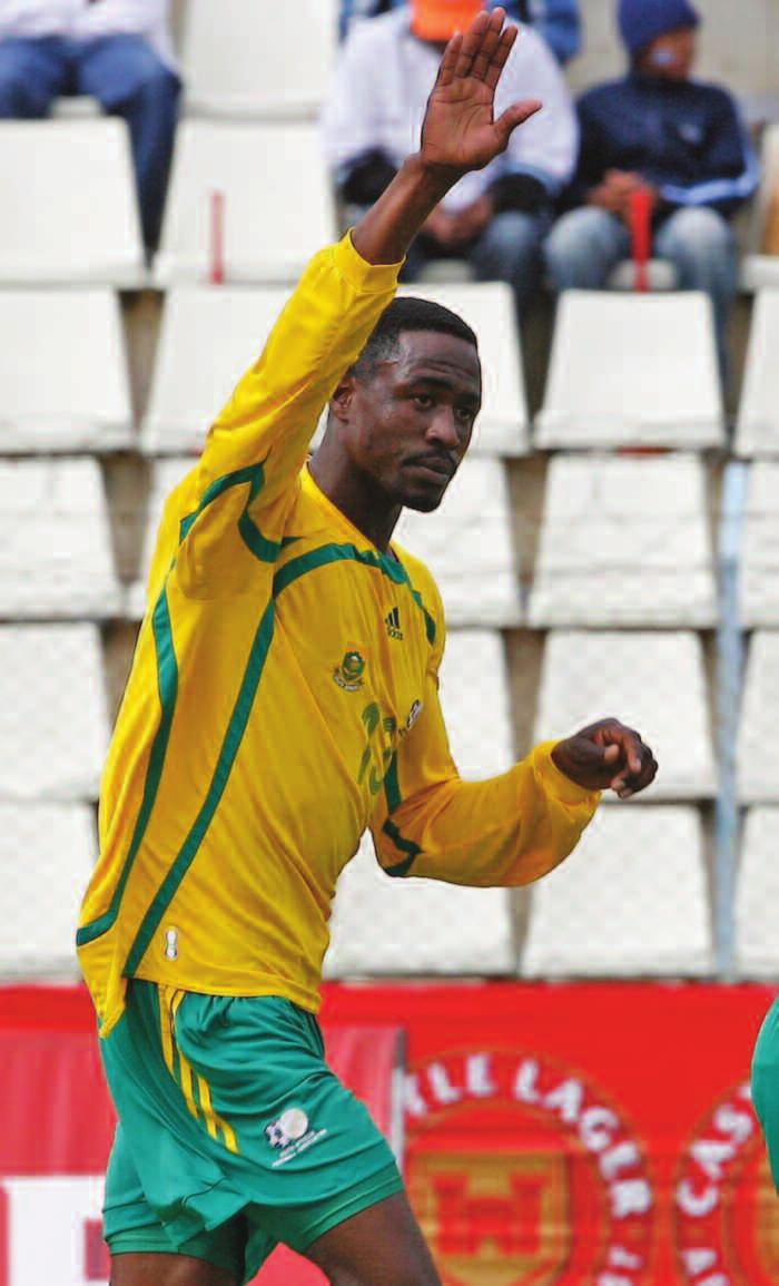 Bernard Parker (RSA) Bafana Bafana enter the
