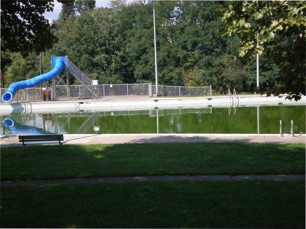 A reader submitted the Walters Park Pool, which is filled with green water, for the Somebody Do Something feature.