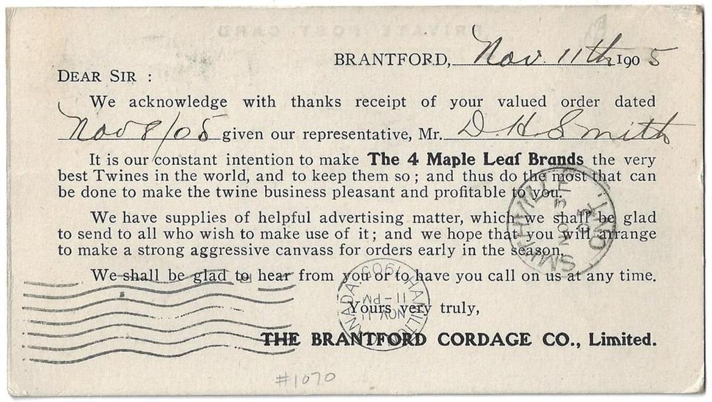 Brantford Cordage Co.