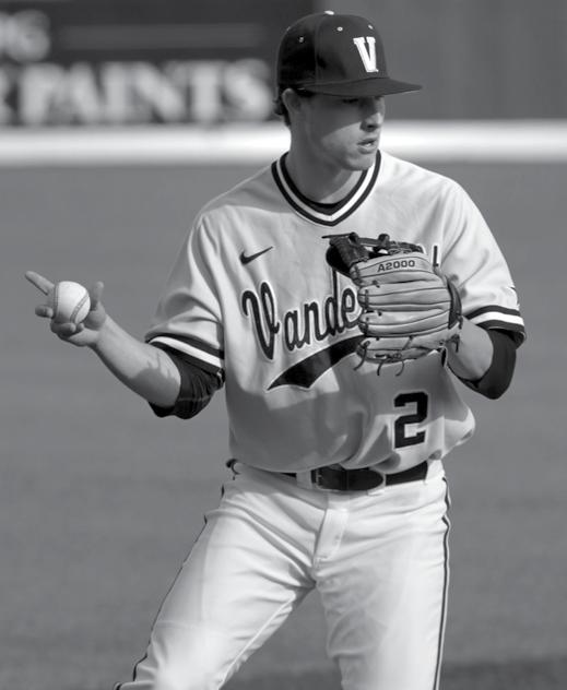 He has a fun personality and is very well liked by his teammates. 2013 Played in 12 games in his first season as a Commodore, starting two games and hitting.313 with three runs scored.