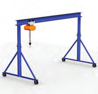 In 1986, Gorbel added a line of Work Station Cranes, which addressed the trend for safe, productive, ergonomic solutions for overhead material handling operations.