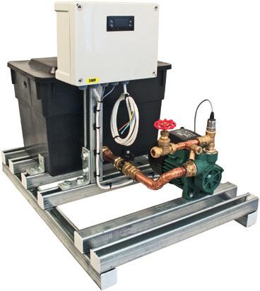 The WM1E is supplied fully assembled and tested, requiring only the connection of pipework and provision of a suitable electrical supply.