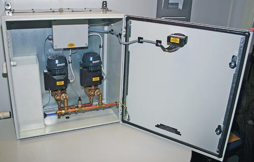 The WM2E is supplied fully assembled and tested, requiring only the connection of pipework and provision of a suitable electrical supply.