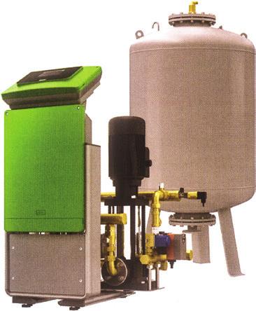PRESSURISATION SYSTEMS WESflex pressurization systems always consist of a control unit, hydraulic system and one or more tanks.