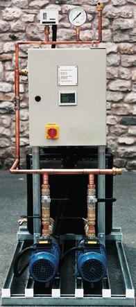 MULTIPLE PUMP WATER BOOSTER SETS Our standard booster sets generally come in one, two, or three pump versions depending on your system requirements although we can accommodate any number and sequence